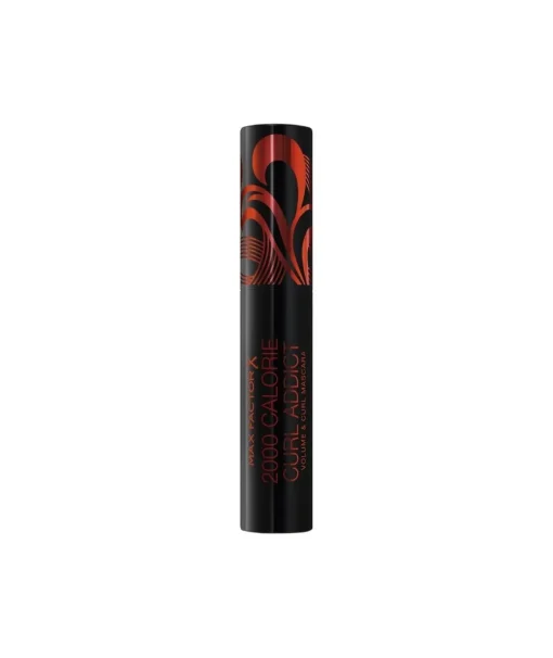MAX FACTOR 2000 Calorie Curl Addict Máscara De Pestañas Negra| Máscara Pestañas