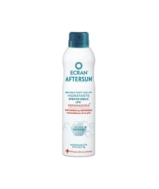 ECRAN SUN Aftersun Spray Reparadora Efecto Hielo 250 Ml| After Sun