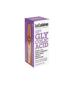 LA CABINE Ampolla Facial 10% Glycolic Acid 1 Ud.| Ampollas Faciales