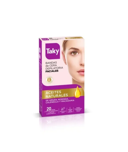 TAKY Bandas Corporales Facial Expert| Bandas Depilatorias