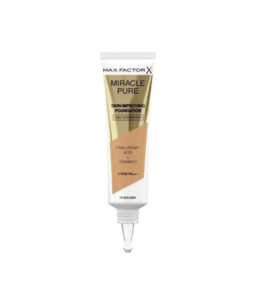 MAX FACTOR Base Miracle Pure Foundation 75| Bases Y Fondos Maquillaje