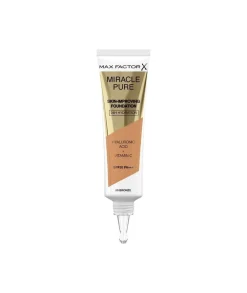 MAX FACTOR Base Miracle Pure Foundation 80| Bases Y Fondos Maquillaje