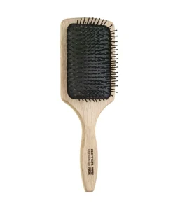 BETER LINEA ROSA Cepillo De Madera Neumatico Raqueta Puas Nylon| Peines Y Cepillos