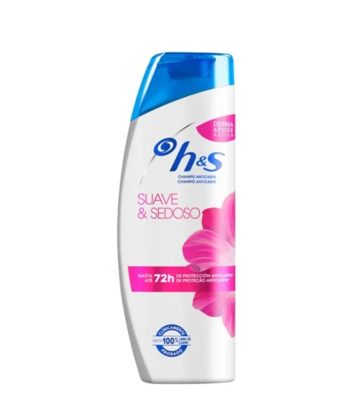 H & S Champú Anticaspa Suave & Sedoso 340 Ml| Champú