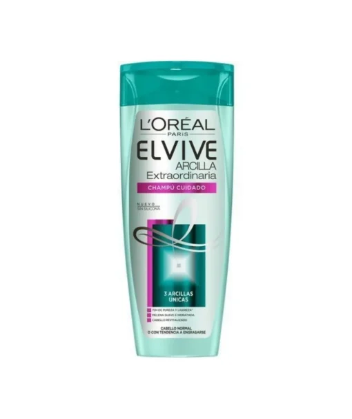 ELVIVE Champú Arcilla Normal 370 Ml| Champú