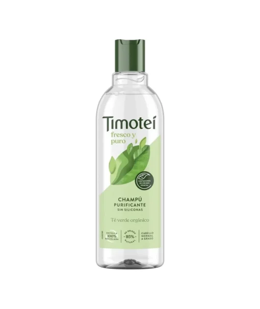 TIMOTEI Champú Fresco Y Puro 400 Ml| Champú