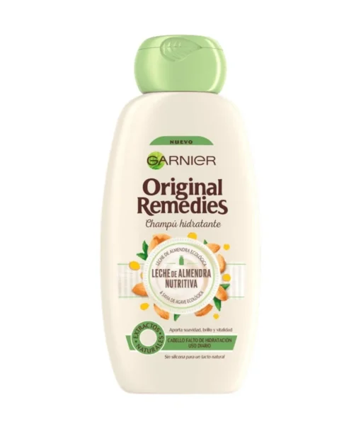 GARNIER Champú Leche De Almendras 300 Ml| Champú