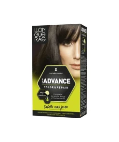 TINTE LLONGUERAS Color Advance 3 Castano Oscuro| Tinte Permanente