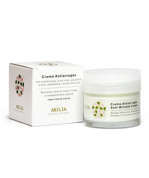 ABILIA Crema Antiarrugas 50 Ml| Tratamiento Facial Natural