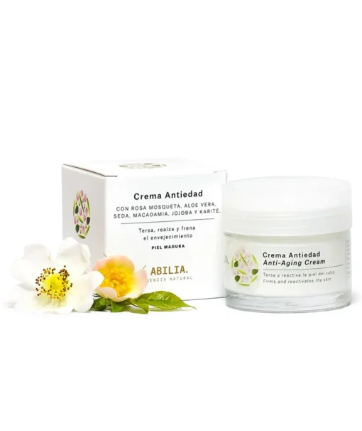 ABILIA Crema Antiedad 50 Ml| Tratamiento Facial Natural