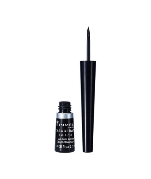 RIMMEL Delineador De Ojos Exaggerate Eyeliner 001| Eyeliner