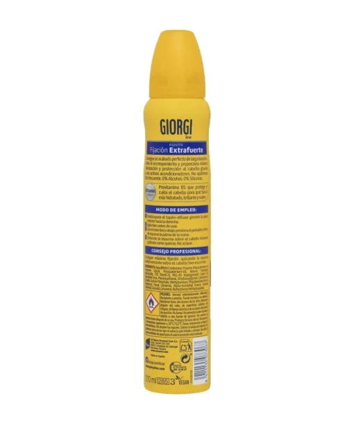 GIORGI Espuma Perfect Fix Extra Fuerte 210 Ml| Espumas