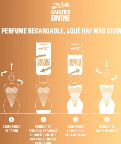 JEAN PAUL GAULTIER Gaultier Divine Recargable 200 Ml| Agua De Perfume Mujer