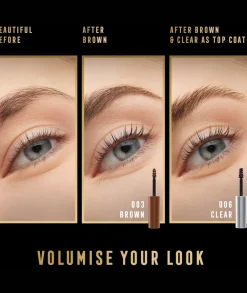 MAX FACTOR Gel De Cejas 2000 Calorie Volumen Brow 005| Máscara Pestañas
