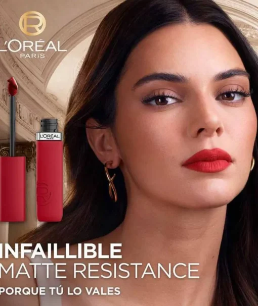 L'OREAL COLOR Infaillible Matte Resistance Labial Liquido 100| Barra De Labios