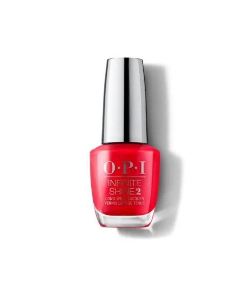 OPI Uñas Infinite Shine 2 Rojo Cajun Shrimp| Esmalte Uñas