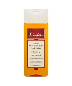 LIDA Jabón Liquido Con Glicerina 600 Ml| Geles De Baño