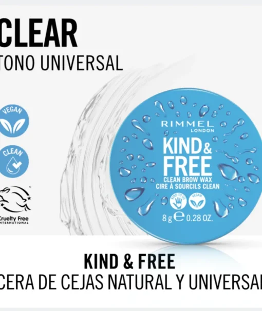RIMMEL Kind&Free Cera De Cejas| Cejas