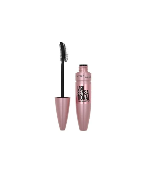 MAYBELLINE Lash Sensational Full Fan Máscara De Pestañas Negra| Máscara Pestañas