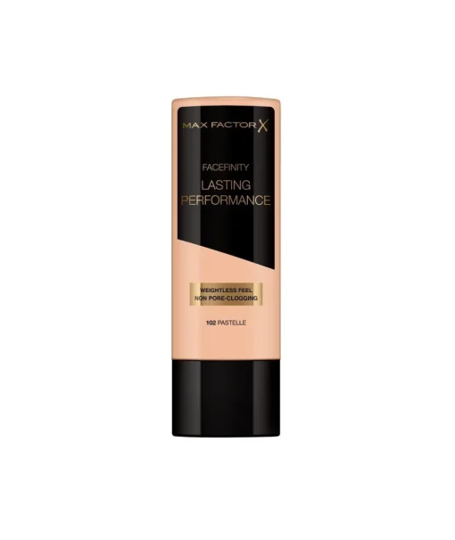 MAX FACTOR Lasting Performance Base De Maquillaje Liquida Tono 102 Pastelle| Bases Y Fondos Maquillaje