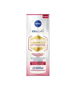 NIVEA Luminous 360 Serum Antiedad Y Antimanchas 30 Ml| Antimanchas Faciales