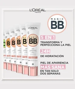 L'OREAL COLOR Magic Bb Cream 5 En 1 Very Light 01| Bases Y Fondos Maquillaje