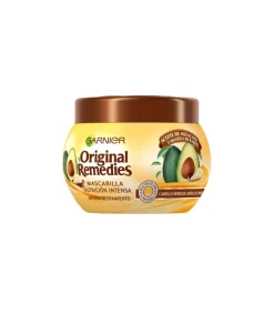 GARNIER Mascarilla Aceite De Aguacate Y Manteca De Karite 300 Ml| Mascarilla Capilar