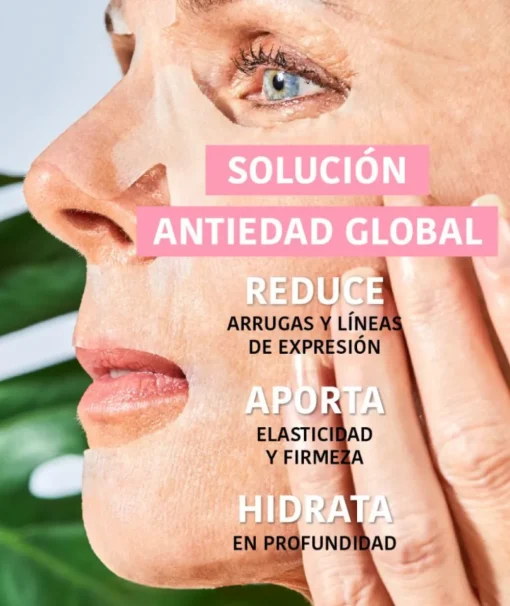 IROHA NATURE Mascarilla Facial Antiedad Global Con Rosa Mosqueta| Mascarillas Faciales