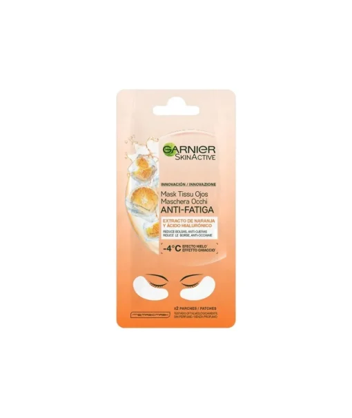 GARNIER Mascarilla Ojos Tissu Antifatiga| Mascarillas Faciales