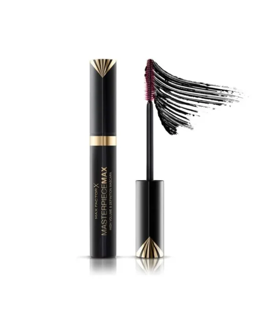 MAX FACTOR Masterpiece Max Máscara High Volume & Definition 001 Negro| Máscara Pestañas