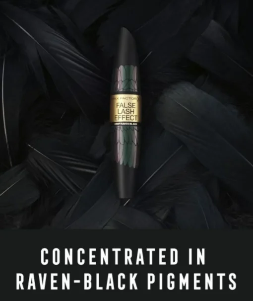 MAX FACTOR Máscara False Lash Effect Deep Raven Black| Máscara Pestañas