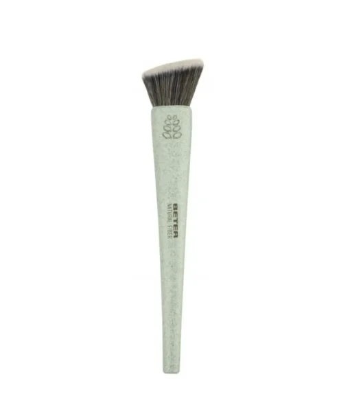 BETER Natural Fiber Brocha Angular Flat Top Kabuki Maquillaje Fluido| Brochas Y Pinceles