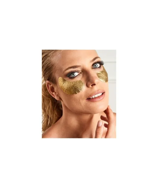 IROHA NATURE Parches Contorno De Ojos Oro 24K Reafirmantes| Mascarillas Faciales
