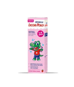 LICOR POLO Pasta De Dientes Junior Sabor Fresa 50 Ml| Pasta De Dientes