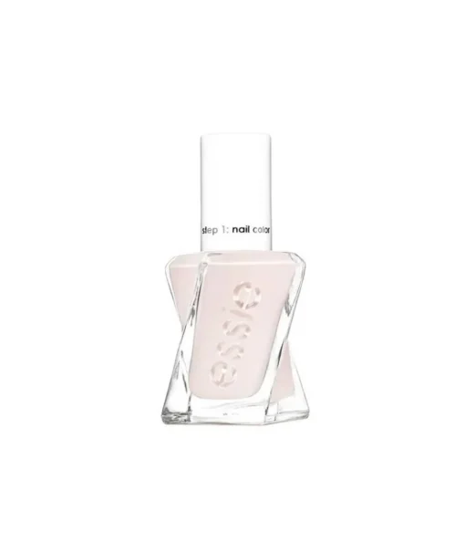 ESSIE PintaUñas Gel Couture Larga Duracion 13.5Ml 138 Pre-Show Jitters Blanco Rosado| Esmalte Uñas