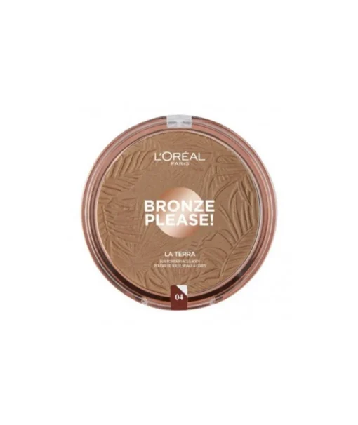 L'OREAL COLOR Polvo Bronceador Glam Bronze La Terra 01| Polvos Maquillaje