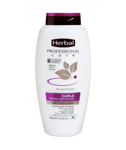 HERBAL Profesional Care Acondicionador Rizos 750 Ml| Acondicionadores
