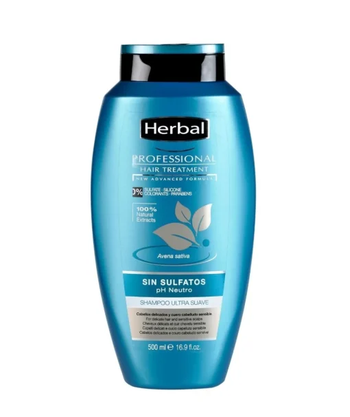 HERBAL Profesional Care Champú Sin Sulfatos 500 Ml| Champú