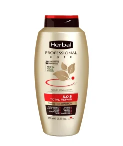 HERBAL Profesional Care Champú Sos Total Repair 750 Ml| Champú