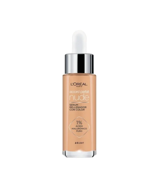 L'OREAL COLOR Serum Con Color Tono 2-3 Claro| Bases Y Fondos Maquillaje
