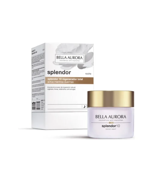 BELLA AURORA Splendor 10 Crema Anti-Arrugas Noche 50 Ml| Tratamiento Noche