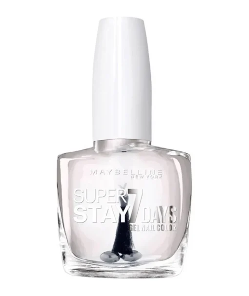 MAYBELLINE Superstay 7 Dias Tono 25 Crystal Clear Plum PintaUñas Larga Duracion Gel Transparente| Esmalte Uñas