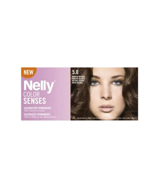 NELLY Tinte Color Senses 5.0 Castano Claro| Tinte Permanente