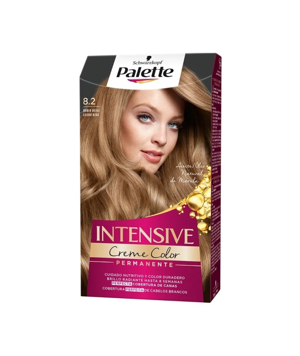 PALETTE INTENSIVE Tinte Permanente Color 8.2| Tinte Permanente