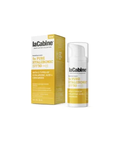 LA CABINE 5X Pure Hyaluronic Facial Fluid Cream Spf 5030 Ml| Hidratantes Con Protección